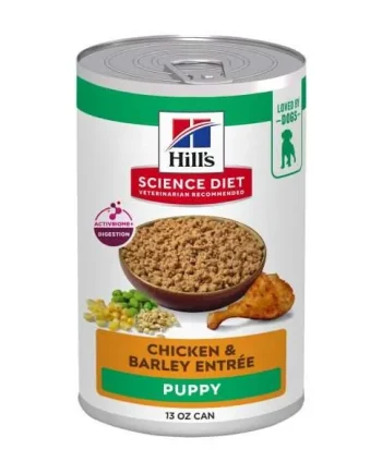Lata Hills PUPPY. Receta de pollo y cebada - 13 Onz.