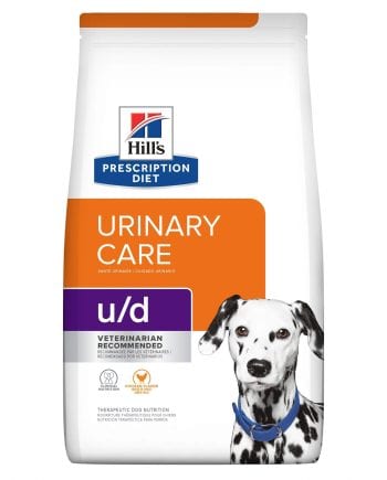 Concentrado para Perro. Especial para el Cuidado urinario y dieta. 8.5 Lbs U/D Sabor a pollo