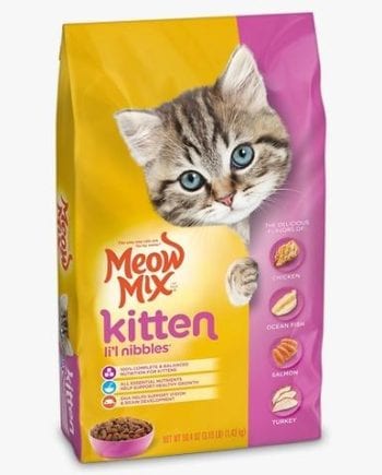 MEOW MIX Kitten Li'l Nibbles - 3.15 Lbs