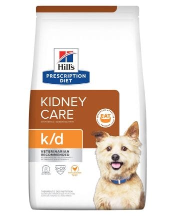 Concentrado para perro - Especial para el cuidado de los Riñones K/D - Sabor a Pollo