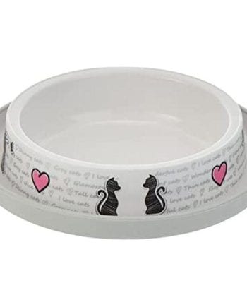 PLATO SIMPLE TRENDY DINNER CATS IN LOVE – ANTI-HORMIGAS