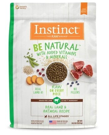 INSTINCT BE NATURAL LAMB & OATMEAL-Perro
