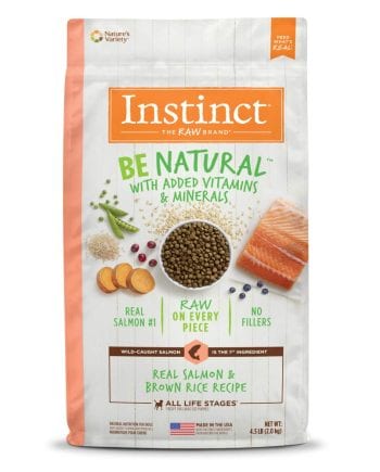 INSTINCT BE NATURAL SALMÓN & BROWN RICE-Perro