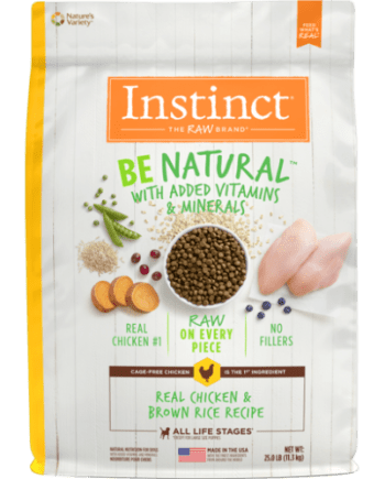INSTINCT BE NATURAL CHICKEN & BROWN RICE-Perro