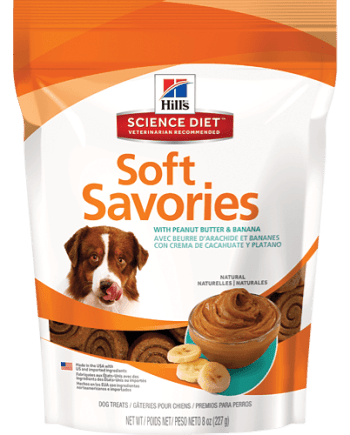 SOFT SAVORIES PEANUT BUTTER & BANANA TREATS - 8ONZ