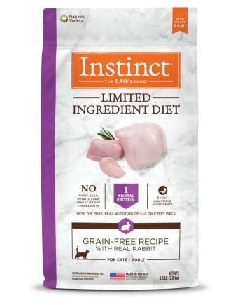 INSTINCT LIMITED INGREDIENT GRAIN-FREE RABBIT – Gatos 4.5 Lbs