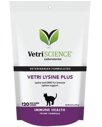 VETRISCIENCE VETRI LYSINE PLUS TREATS-Gato Salud inmune