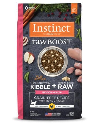 INSTINCT RAW BOOST GRAIN-FREE CHICKEN – Gato INDOOR HEALTH  5Lbs