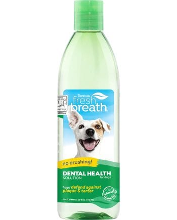 FRESH BREATH DENTAL HEALTH SOLUTION-Enjuague bucal perro