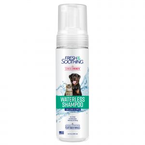 FRESH & SOOTHING NATURAL WATERLESS FOAMING SHAMPOO-Baño en seco 11oz