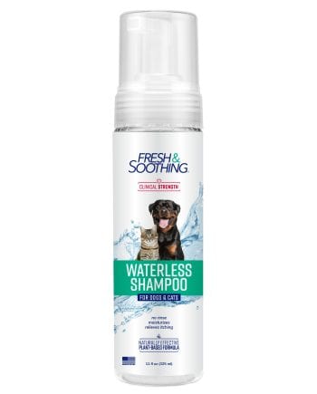 FRESH & SOOTHING NATURAL WATERLESS FOAMING SHAMPOO-Baño en seco 11oz