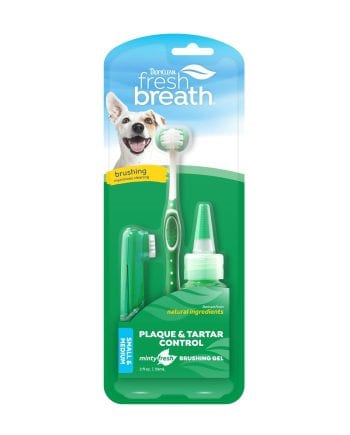 FRESH BREATH ORAL CARE KIT-Kit de limpieza dental Perros pequeños y medianos
