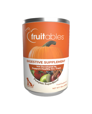 FRUITABLES DIGESTIVE SUPPLEMENT 15 oz-Suplemento digestivo para perros y gatos