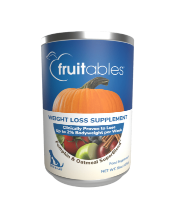 FRUITABLES WEIGHT LOSS SUPPLEMENT 15 oz-Suplemento para bajar de peso para perros y gatos