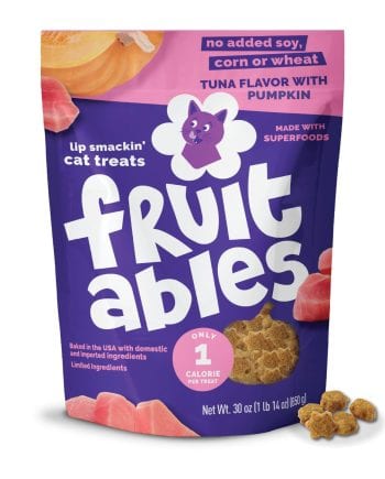 FRUITABLES CAT TREATS TUNA WITH PUMPKIN 2.5 oz- Treats para gato sabor atún con calabaza