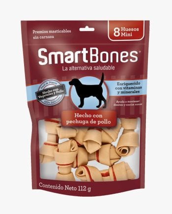 SMARTBONES HUESO MINI POLLO – 8 unidades
