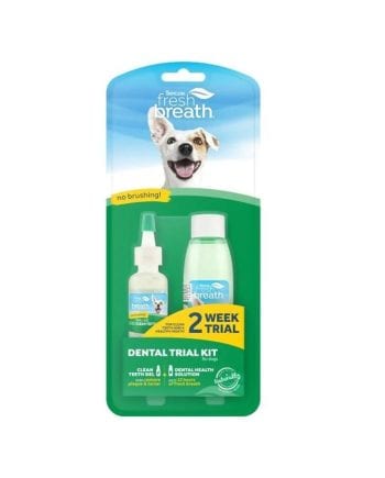 FRESH BREATH DENTAL KIT-Kit de prueba dental para perro