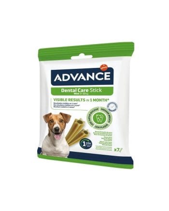 ADVANCE DOG DENTAL CARE STICK MINI 90G-Advance treats dentales para perros raza mini y pequeña