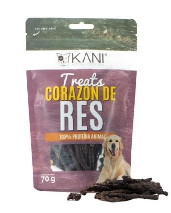 TREATS KANI DESHIDRATADO CORAZÓN DE RES 70grs