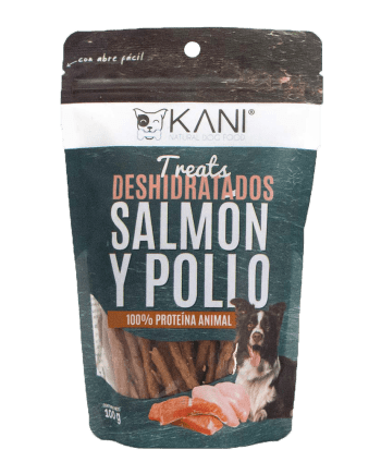 TREATS KANI DESHIDRATADO SALMÓN Y POLLO Perro – 100g