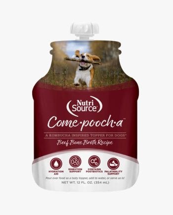 NUTRISOURCE TREAT COME POOCH-A BEEF 12oz-Topper líquido res-Perro