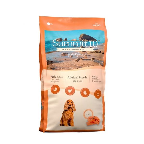 SUMMIT10 GRAIN FREE SENSITIVE SALMÓN Y PAPA - PERRO