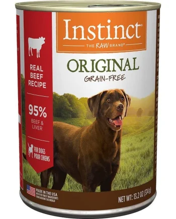 Lata INSTINCT ORIGINAL GRAIN-FREE BEEF13 Onz- Para perro