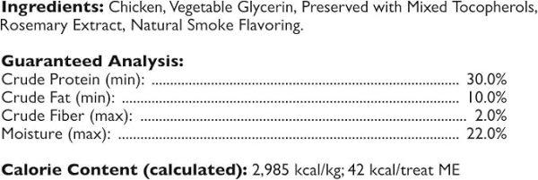 TREAT NATURAL VALUE POLLO SAUSAGE RECIPE  - Perro 13onz