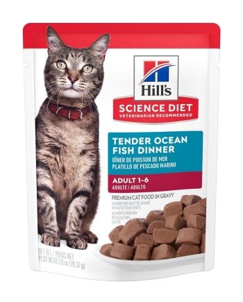 HILLS TENDER OCEAN ADULT CAT POUCH -2.8oz