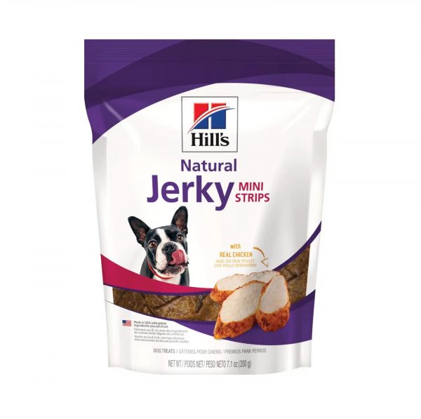 JERKY TREATS MINI STRIPS CHICKEN-Treats de pollo para perros pequeños