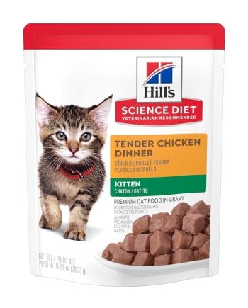 HILLS KITTEN TENDER CHICKEN POUCH- pollo 2.8oz