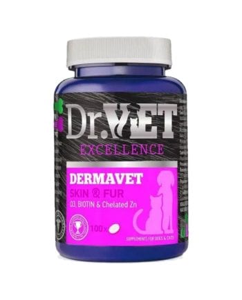 DR.VET DERMAVET Suplemento para piel y pelo para perros y gatos