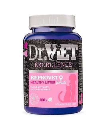 DR.VET REPROVET FEMALE- Suplemento para mejorar la reproducción de perros y gatos hembras