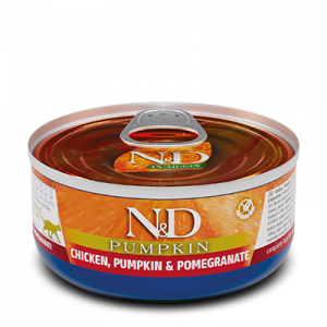 N&D CAT CHICKEN, PUMPKIN & POMEGRANATE 70 GR