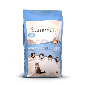 CONCENTRADO PARA GATO SUMMIT 10 LIFE STAGES LIGHT AND STERILISED 3kg