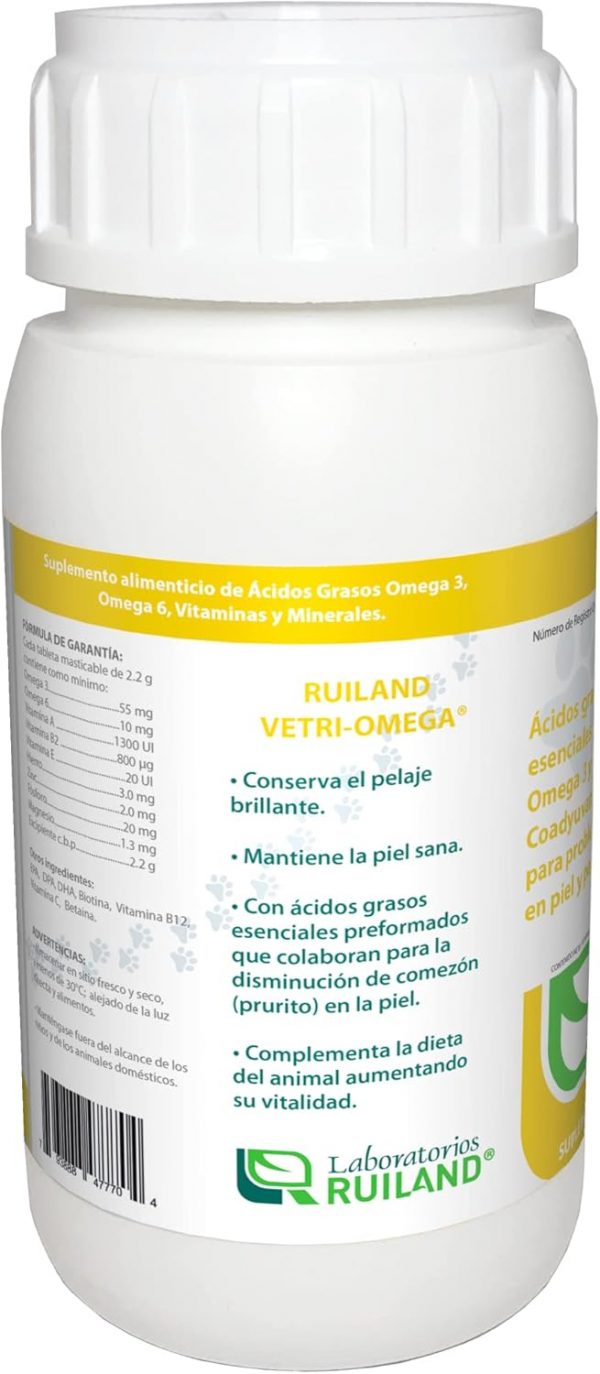 Suplemento Alimenticio VETRI-OMEGA RUILAND –  60TAB