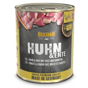 BELCANDO LATA POLLO Y PATO CON MIJO Y ZANAHORIA-PERRO