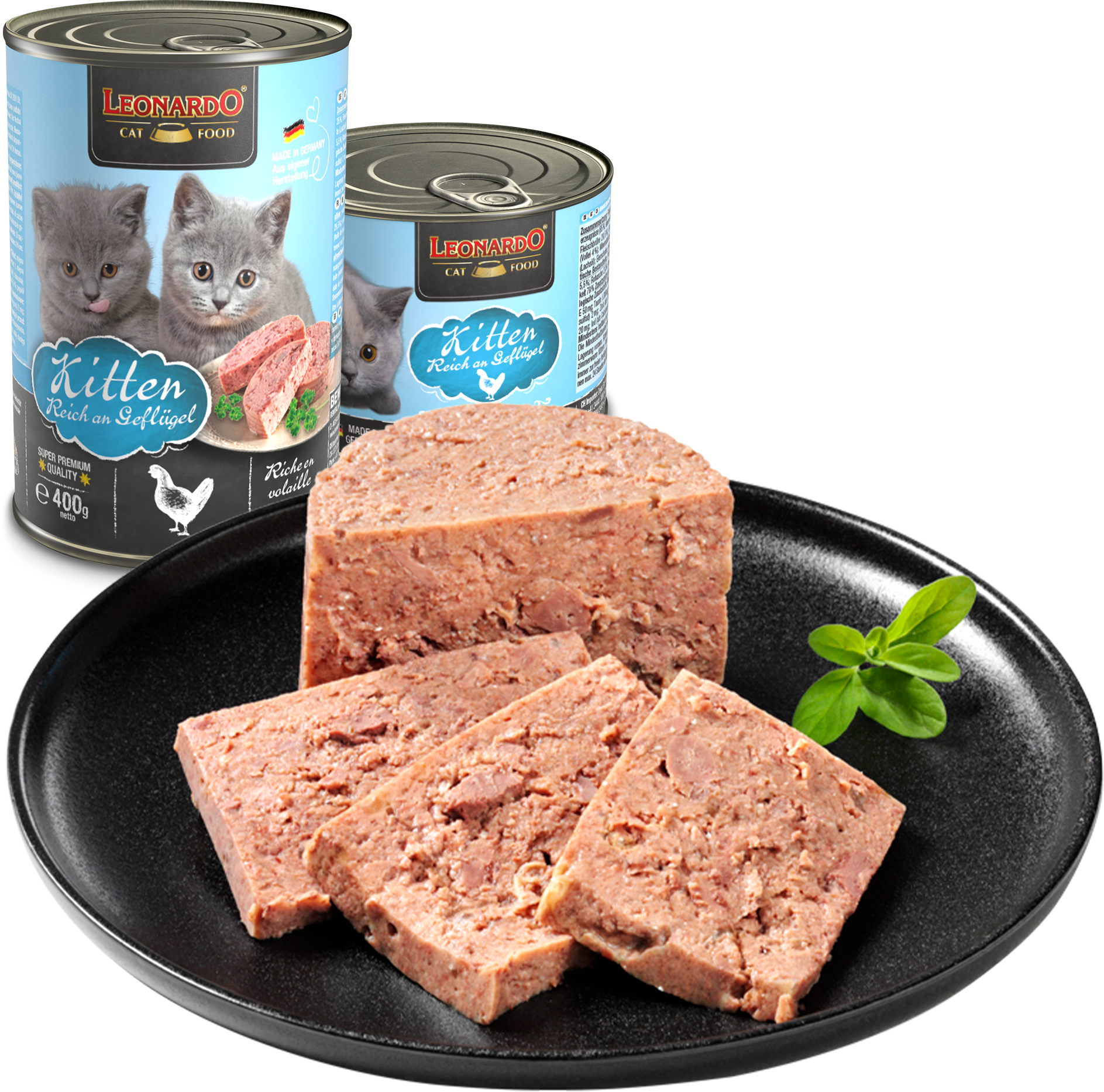 LEONARDO LATA GRAIN FREE KITTEN RICO EN AVE-Gatito