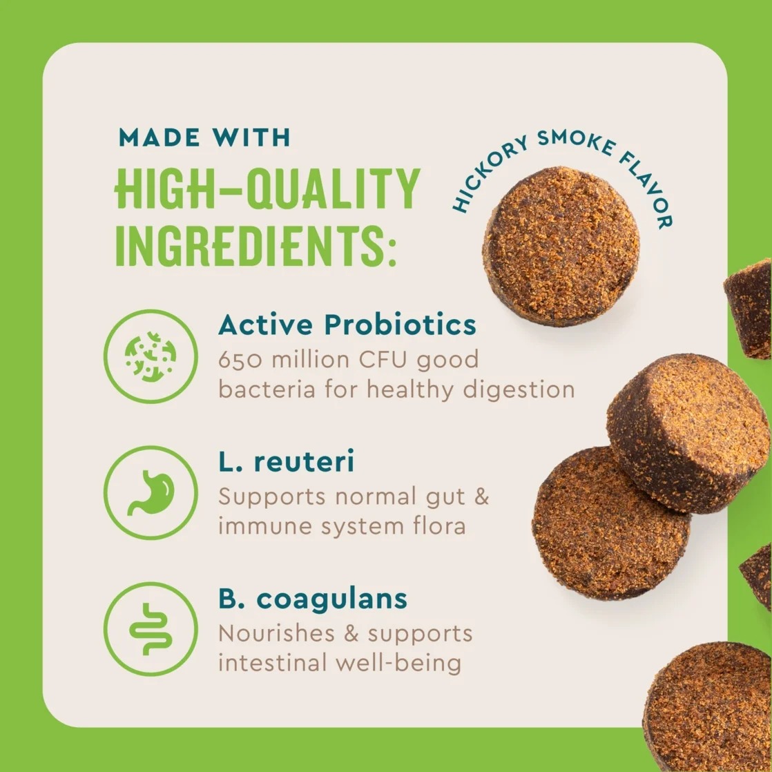 VET IQ Treats Probiotic para perros