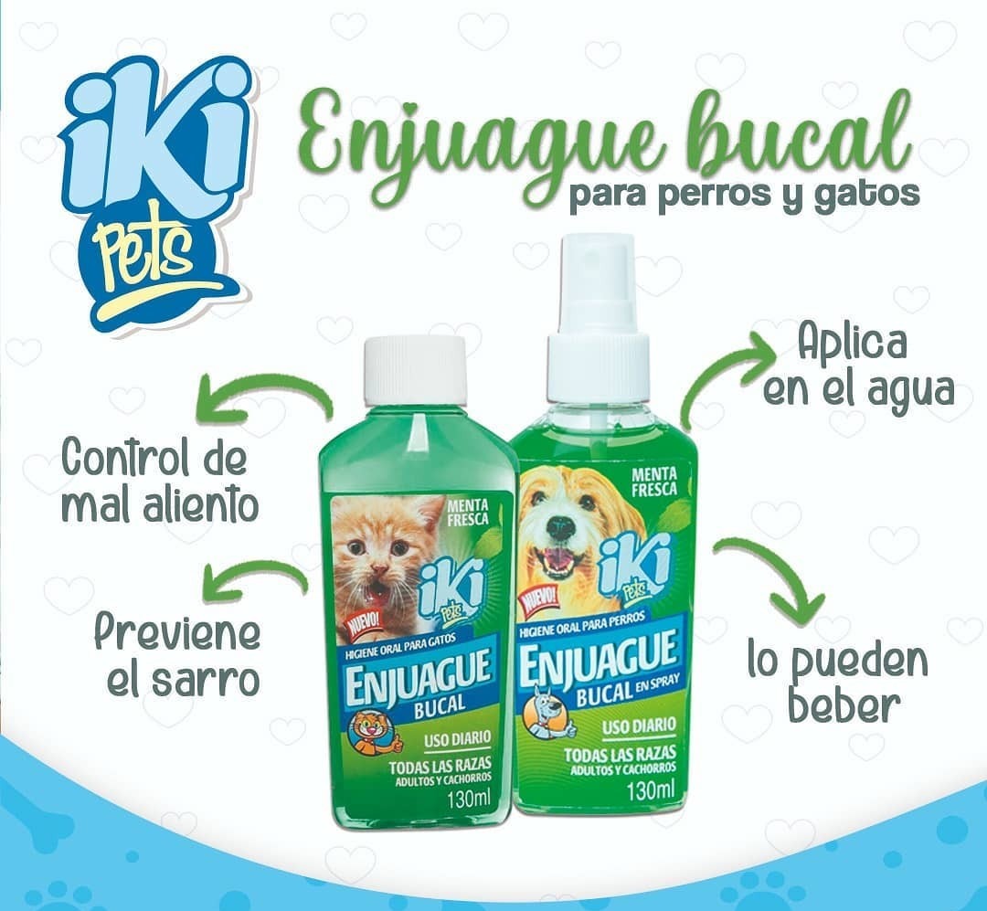 IKI ENJUAGUE BUCAL PERRO-300ml