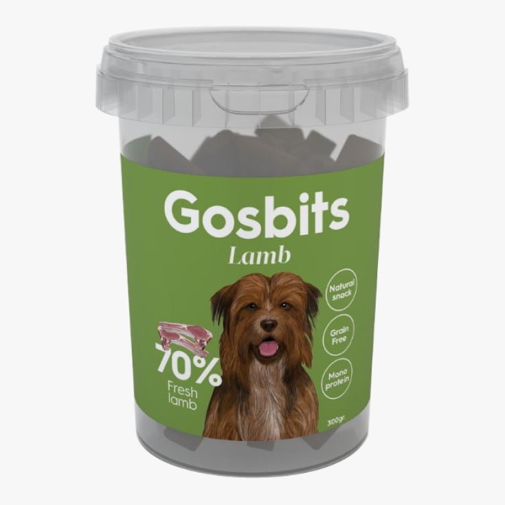 TREATS GOSBITS LAMB 300g-Perro