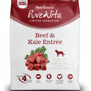 NUTRISOURCE PURE VITA BEEF & KALE ENTRÉE Perro