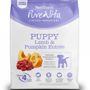 NUTRISOURCE PURE VITA PUPPY LAMB & PUMPKIN