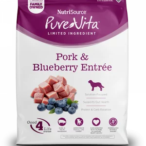 NUTRISOURCE PURE VITA PORK & BLUEBERRY ENTRÉE