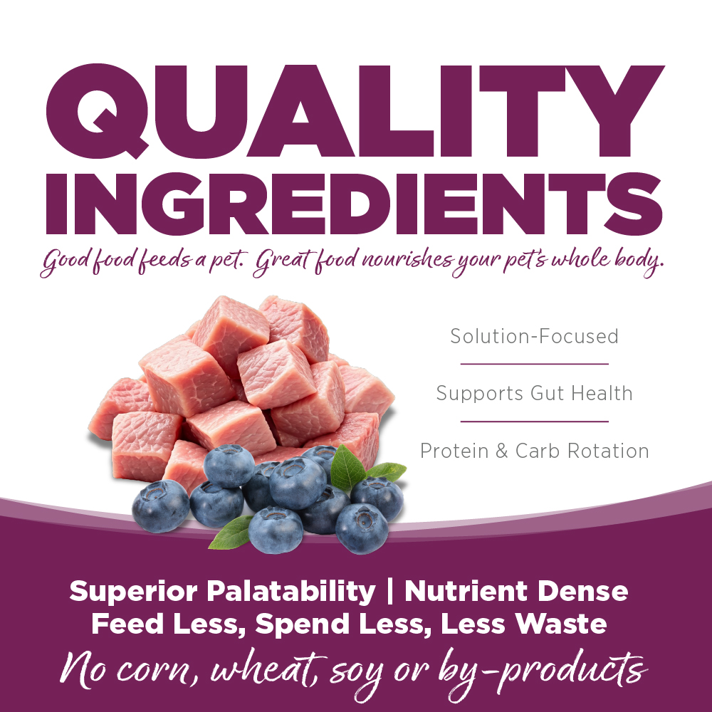 NUTRISOURCE PURE VITA PORK & BLUEBERRY ENTRÉE