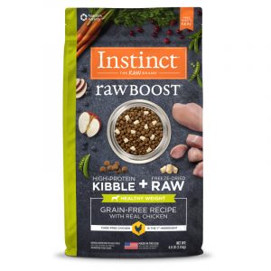 INSTINCT RAW BOOST GRAIN-FREE CHICKEN – HEALTHY WEIGHT 4lbs