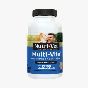 NUTRI VET MULTI-VITE CHEWABLES 60 tabs-Multivitaminico para perros adultos