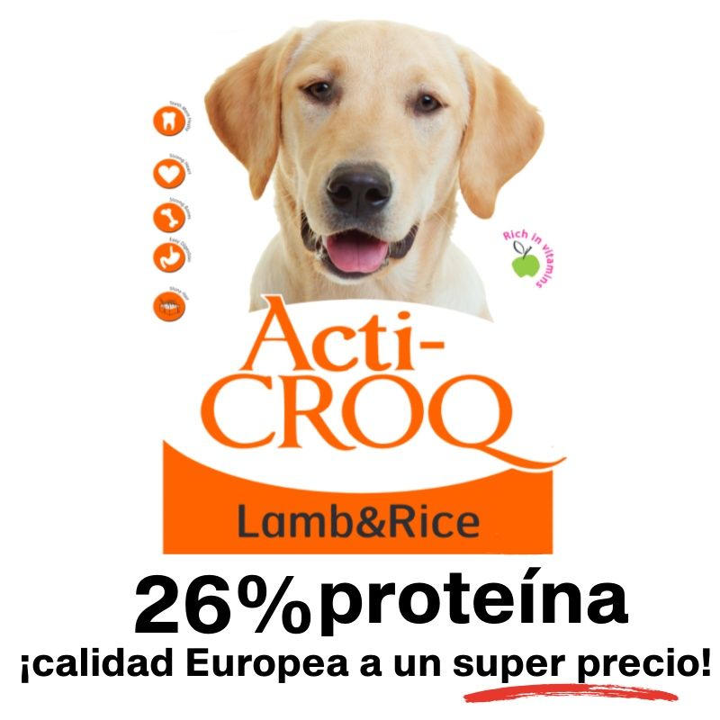 Acti-Croq® Cordero y Arroz 20KG
