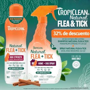 COMBO TROPICLEAN FLEA+TICK