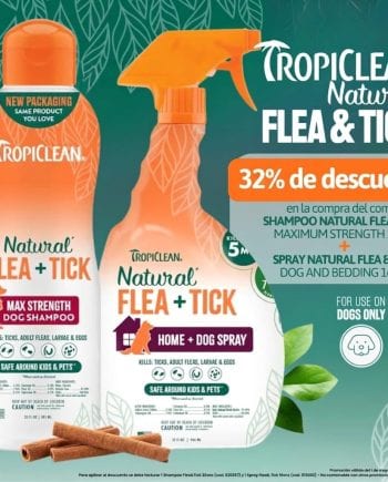COMBO TROPICLEAN FLEA+TICK